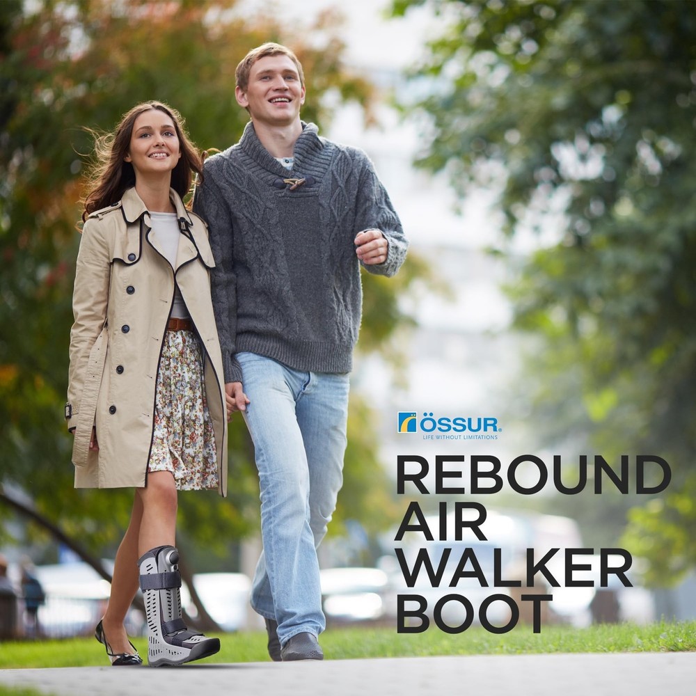 Ossur Rebound Air Walker Boot | Comfortable Walking Boot with Compression Str...