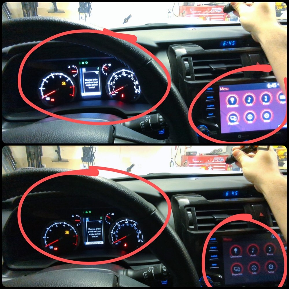 Auto Dimming Dash/Gauges/Screen Light Sensor for 2020-24 5th Gen Toyota 4Runner