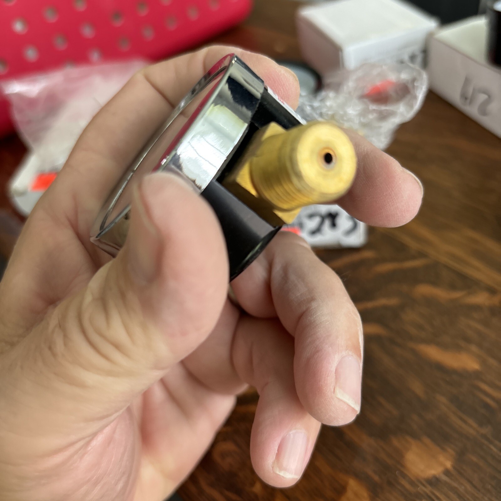 Replacement CO2 Pressure Gauge for Beer Kegerator Beer Jockey Tank Gage