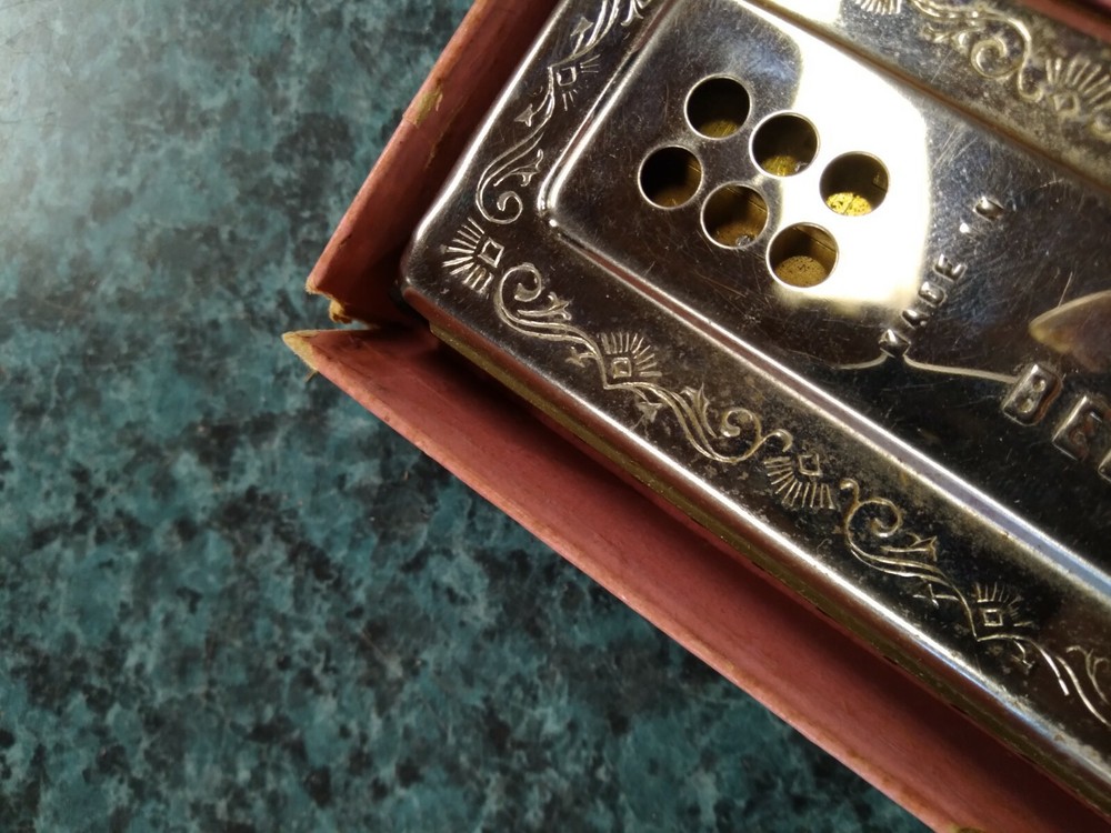 VTG HOHNER ECHO HARP HARMONICA W/ORIGINAL BOX