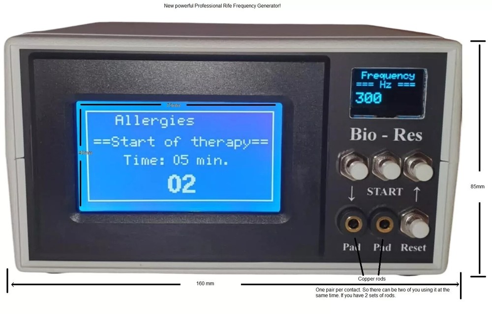 Professional Rife/Hulda Frequency Generator!