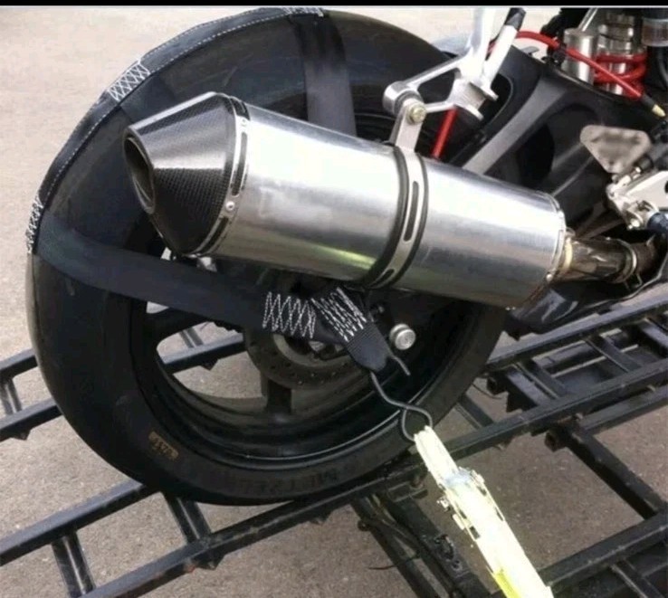 Motorcycle Transport Tie-Down Wheel Strap Light Strong Polyester webbing Strap