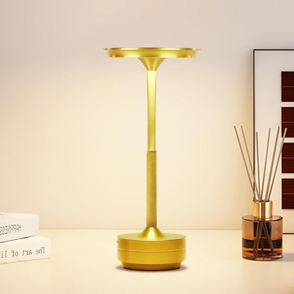 Cordless LED Touch Sensor Table Lamp Rechargeable Dimmable Bar Desk Night Light