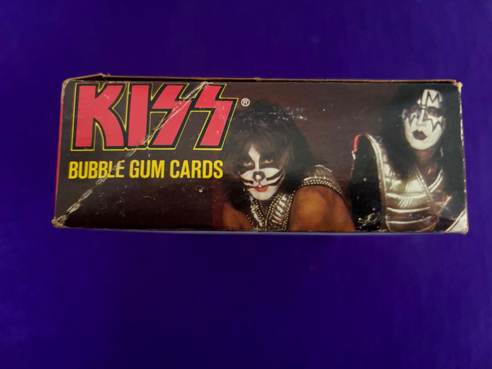 Original (Kiss) Empty Wax Box Cards