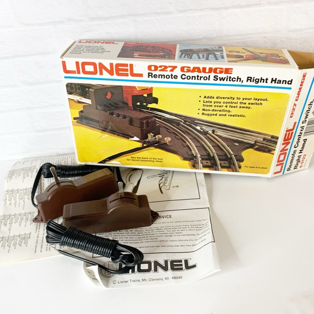 Lionel Automatic Switch Controller without lights Set Of 2
