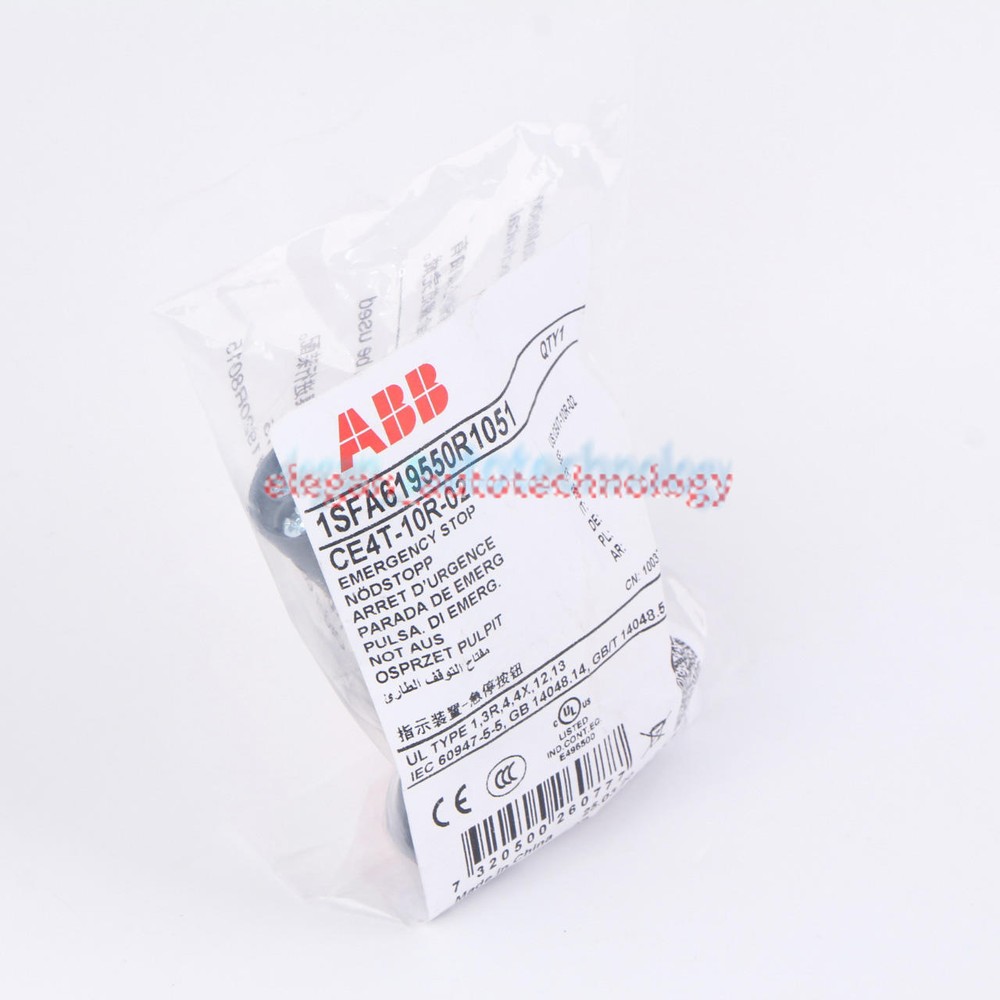ONE New ABB CE4T-10R-02 button switch