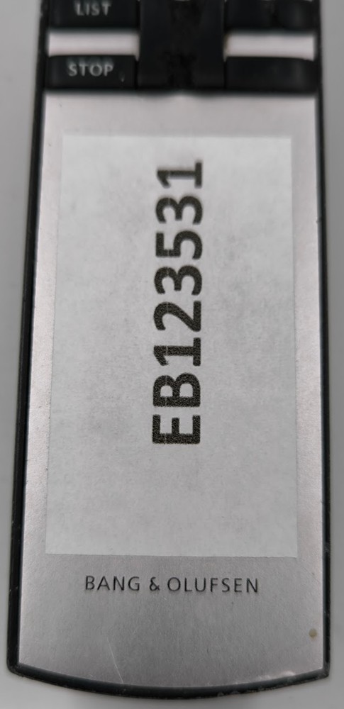 Bang & Olufsen Remote Control - Working