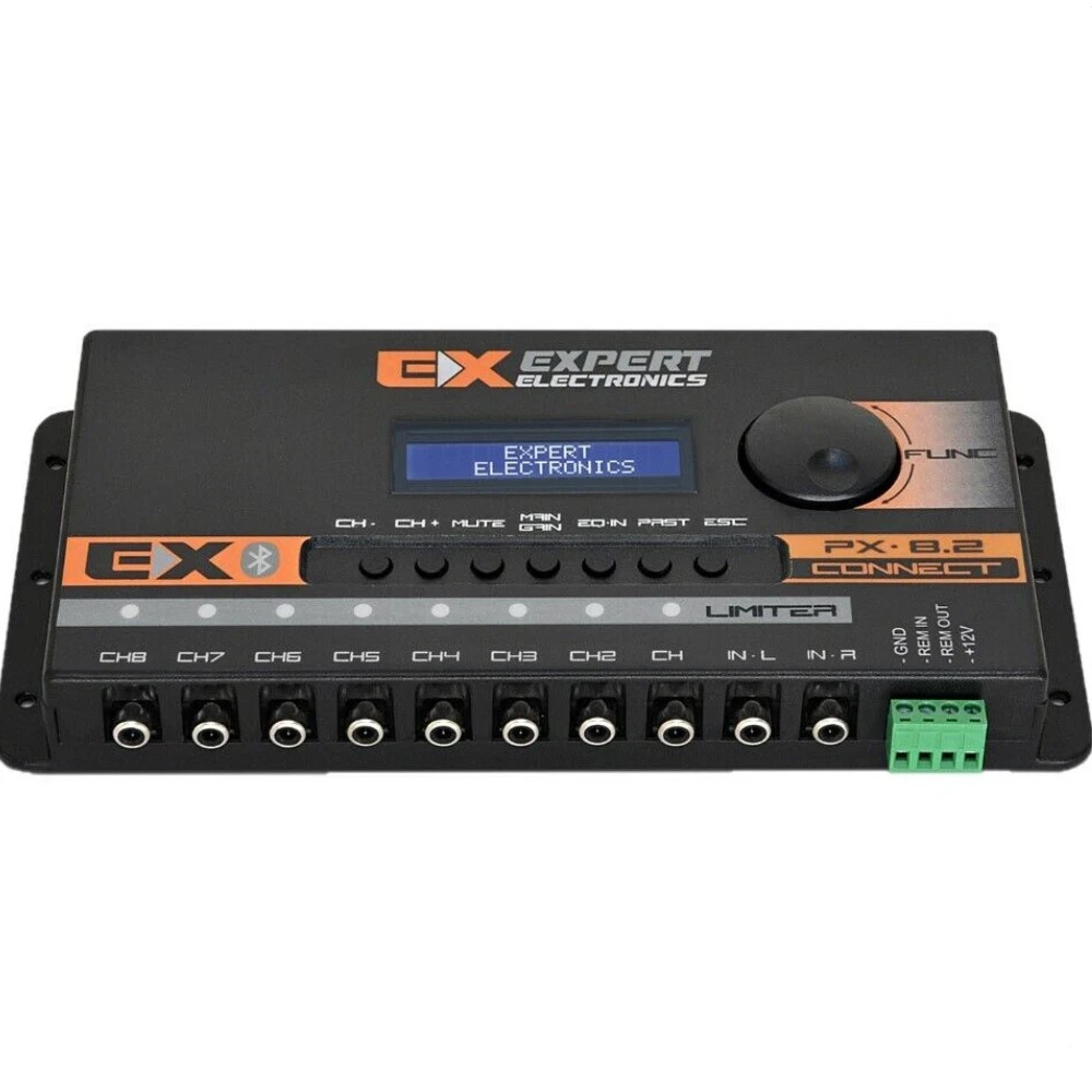 Digital Processor Expert PX8.2 Connect Bluetooth, 8-Channel Crossover-Car Audio