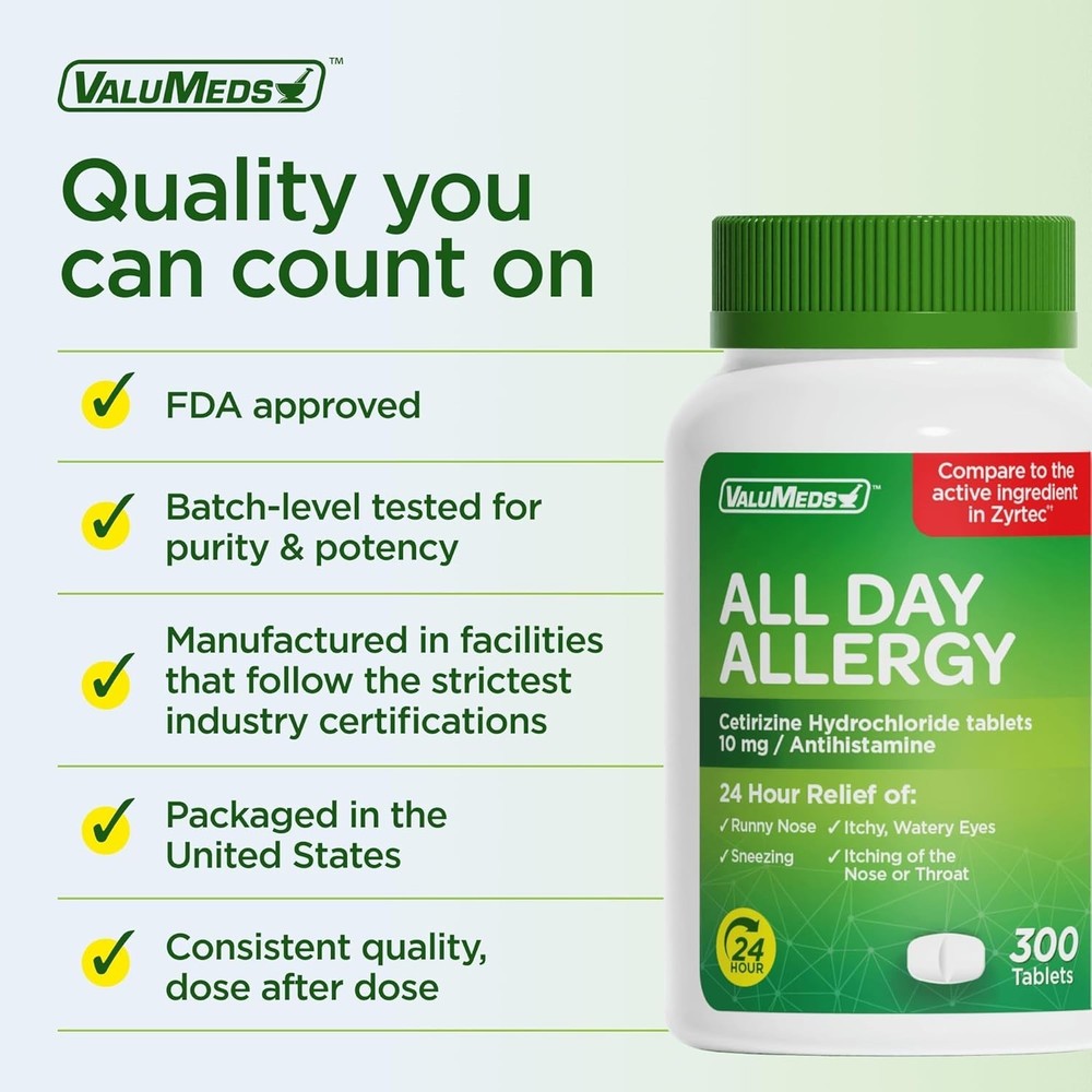 24-Hour Allergy Relief Caplets