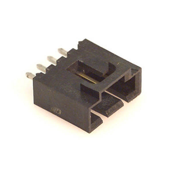 MOLEX  70543-0003  4 POSITION SHROUDED PCB HEADERS - 30 pcs