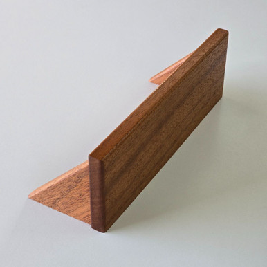 12 Inch Mahogany Shelf