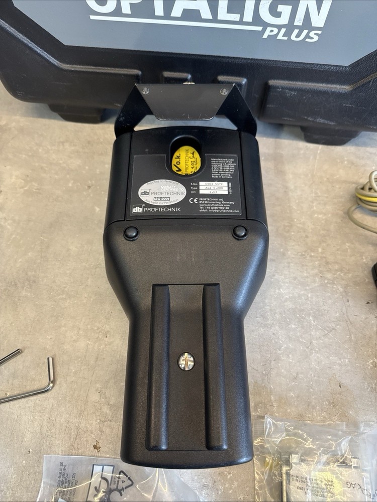 Pruftechnik AG Optalign Plus Laser Shaft Alignment System ALI 5.200 with Box