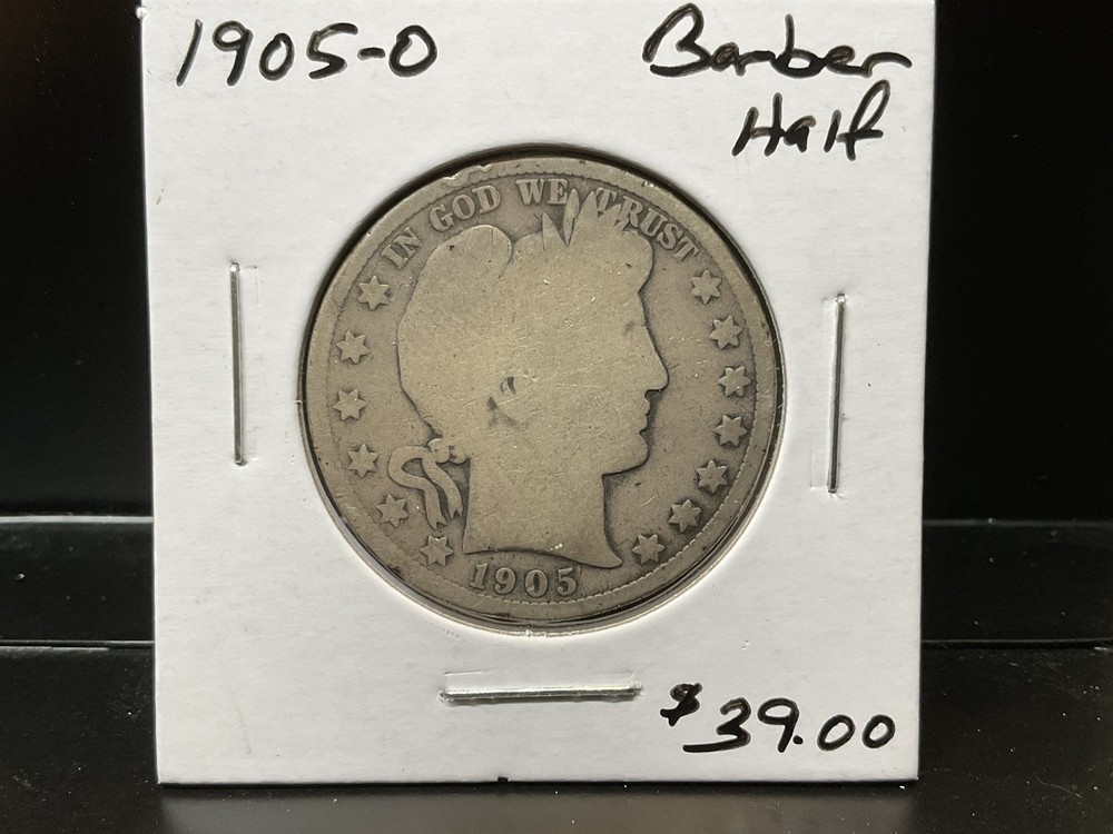 1905-O Barber Half