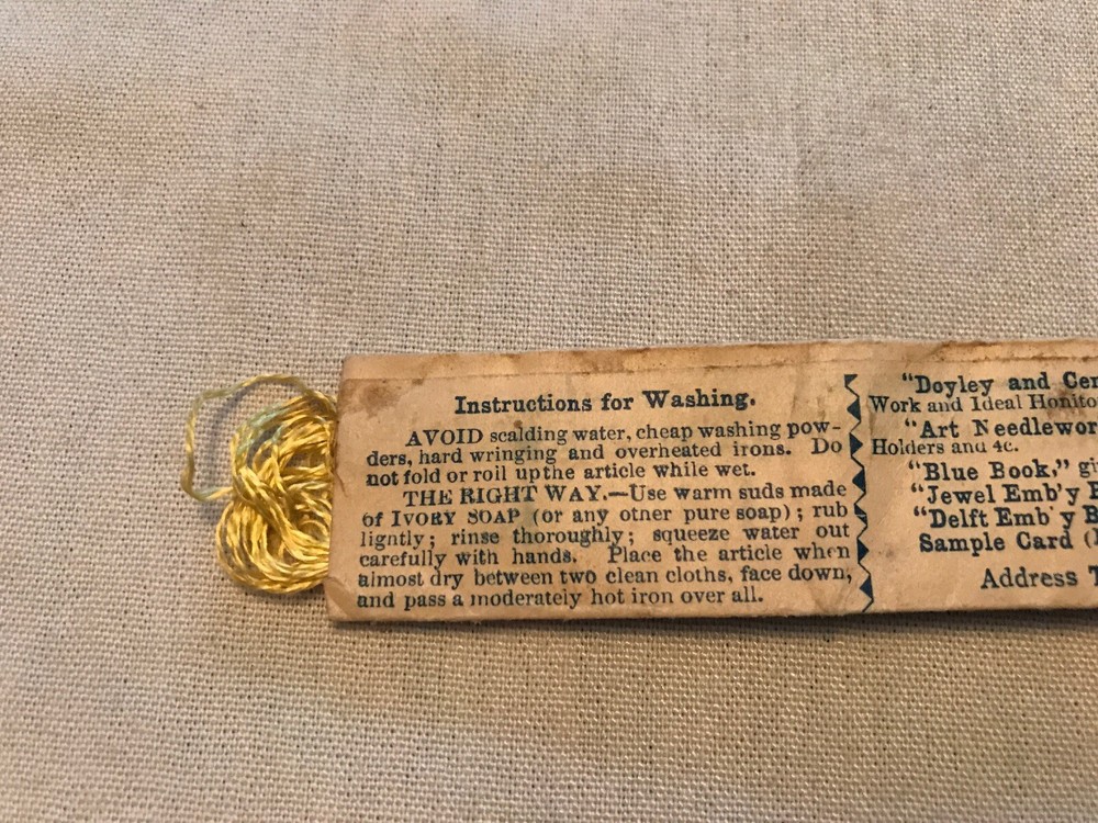 1895 Filo Floss Silks Original Package, Brainerd & Armstrong Co.