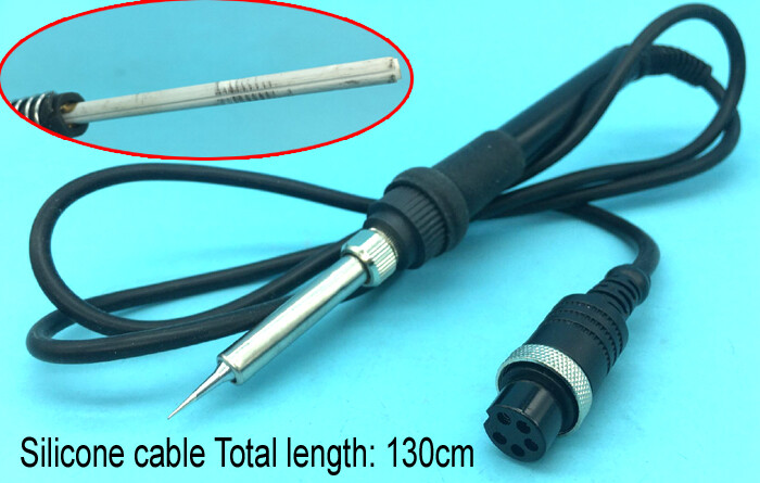 5-pin aviation plug Soldering handle for 936 Soldering iron station Replace tips