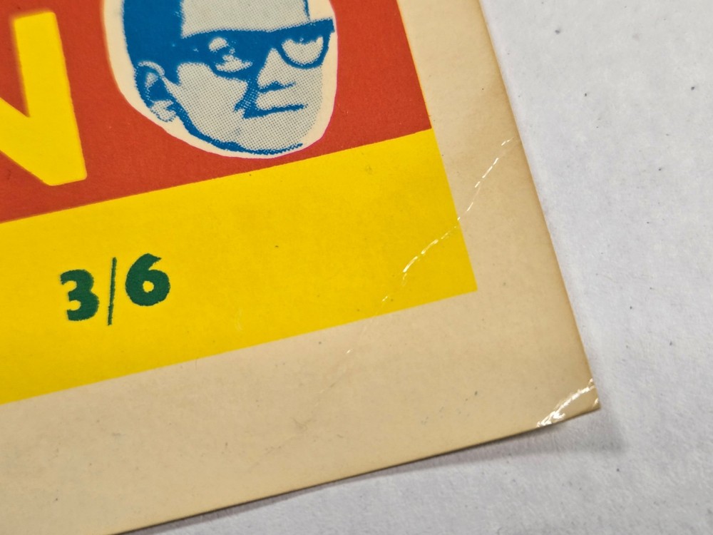 The Beatles / Roy Orbison (Replica) Concert Handbill Postcard Vintage 8" x 6"