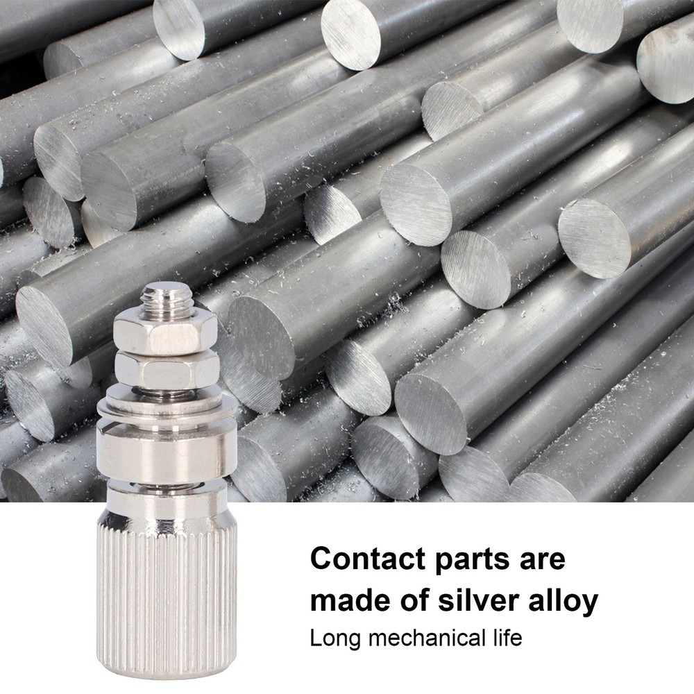 2Pcs Terminal Binding Post No Insulation Power Grounding Terminal Post BYE