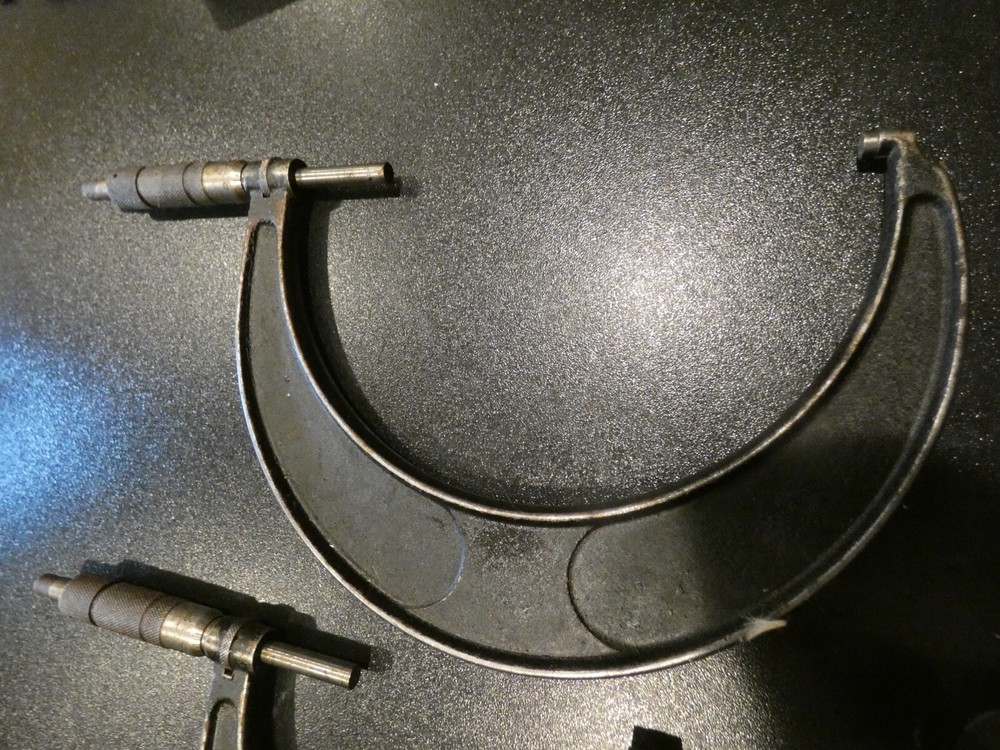 CENTRAL TOOL OUTSIDE MICROMETER 3- 4" and 5-6"