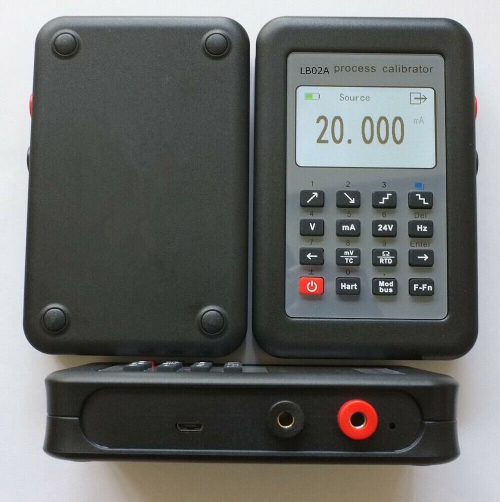 LB02A Process Calibrator for Frequency RTD PT100 TC mV mA 4-20mA 0-10V Debugging