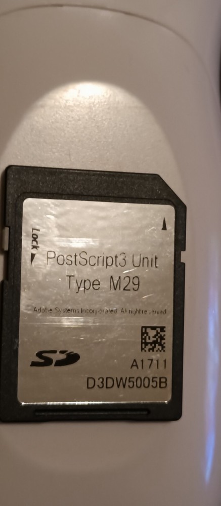 Ricoh Postscript3  Type  M29