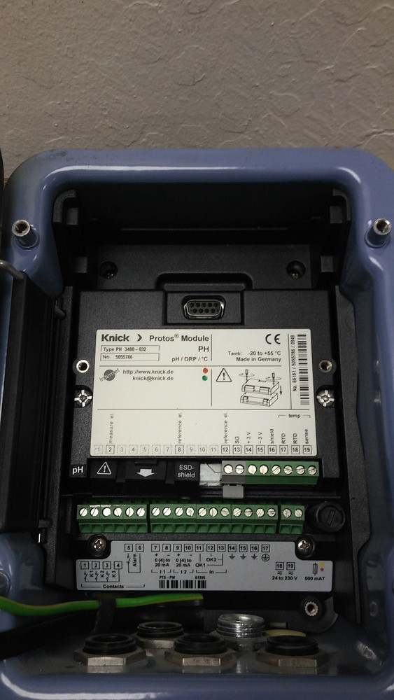 KNICK Protos Type PROTOS 3400 C Process Analysis System