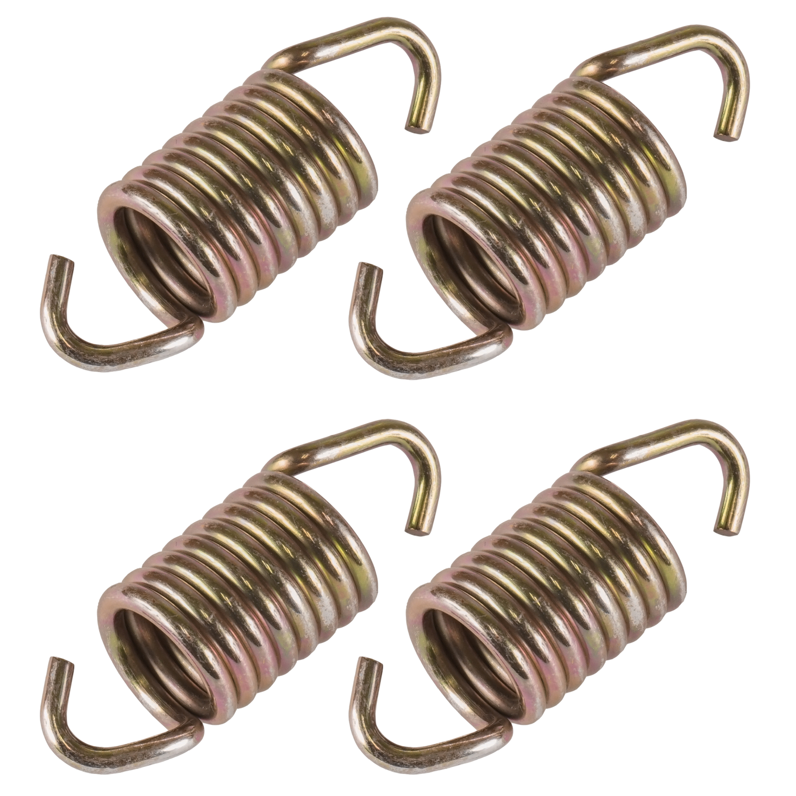 4x Exhaust Muffler Tube Pipe Spring For Polaris 7041687 3081078 7042031