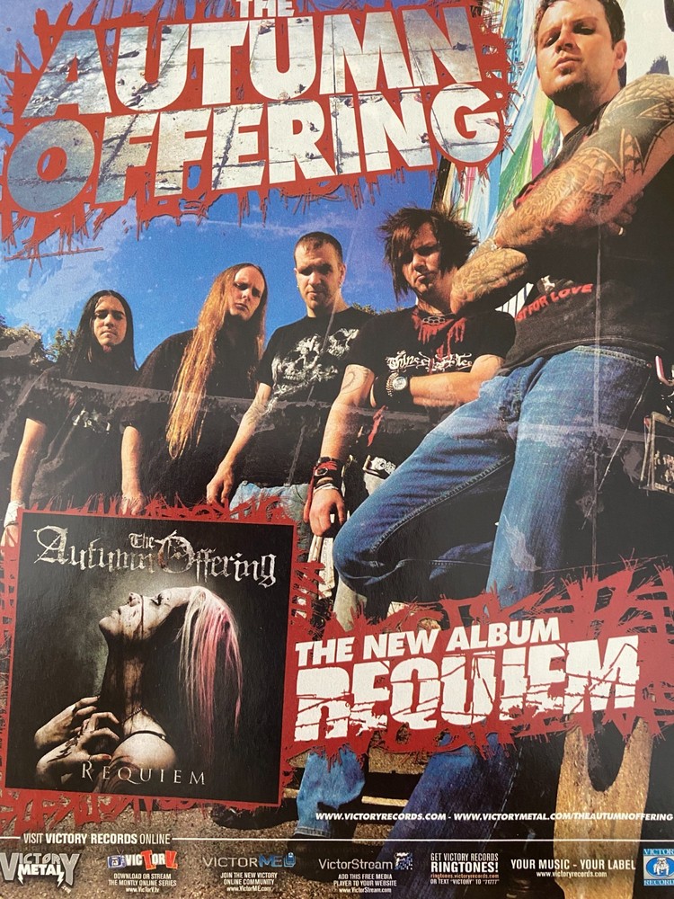 Autumn Offering, Requiem, Full Page Vintage Promotional Ad