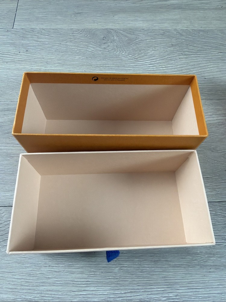 Louis Vuitton Empty Gift Box 7” x 3.5” x 2.5” with Pull Drawer Authentic
