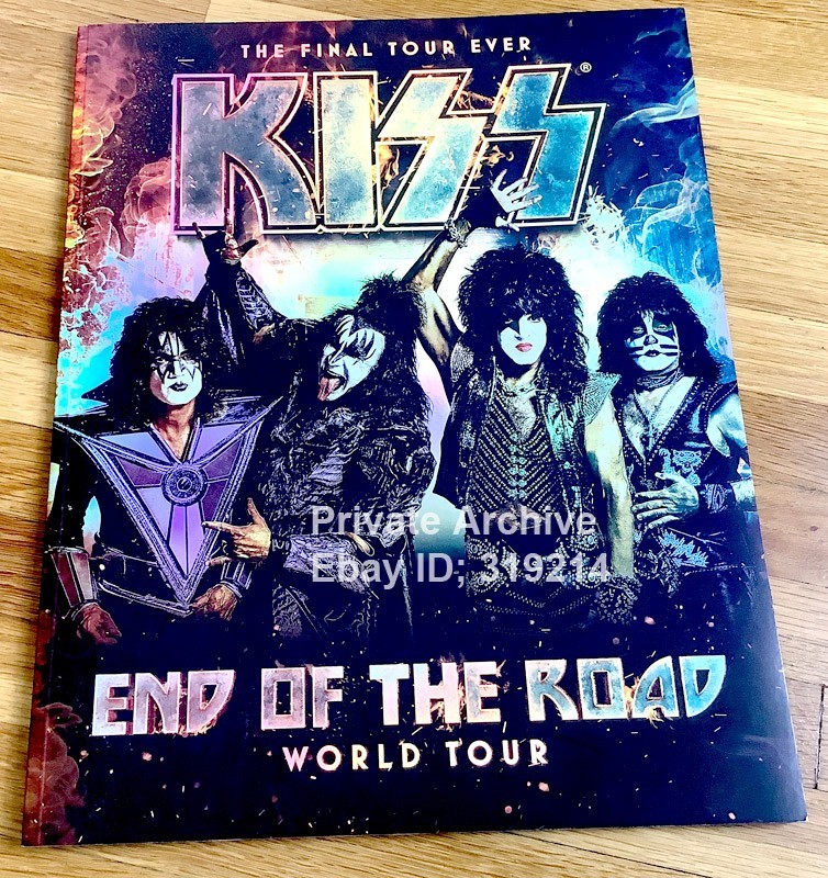 KISS Gene Simmons End of the Road Japan Tour 2019 Concert Program Book V4