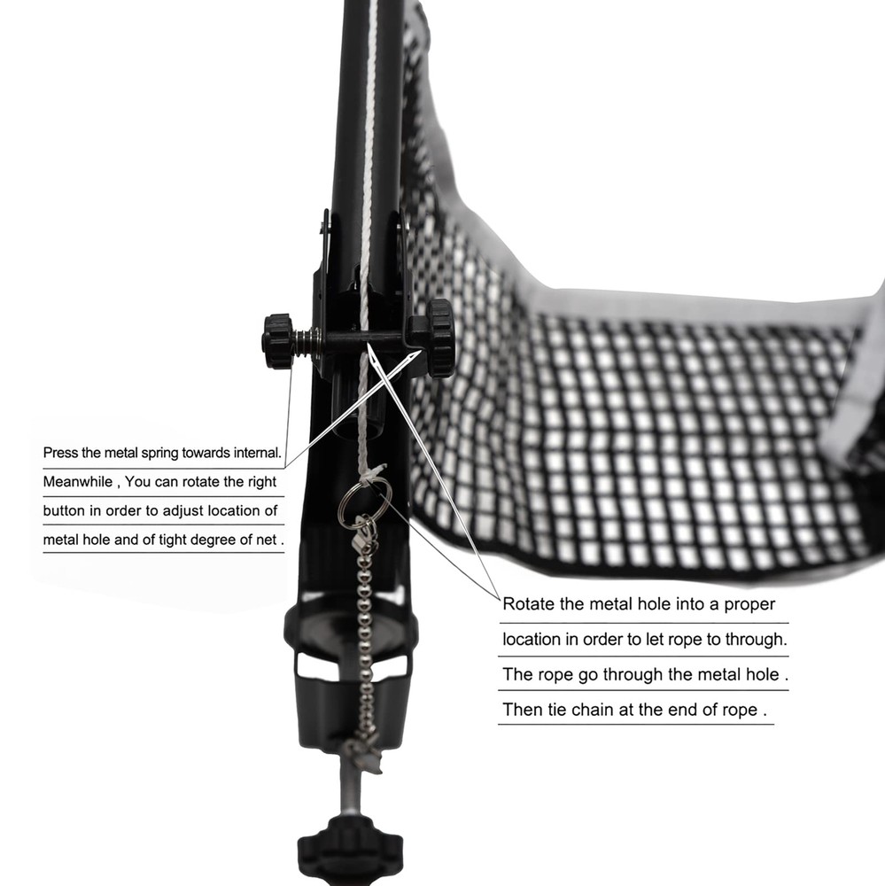 S406 Table Tennis Net Post Portable 60 Inch Width Training Competition Use