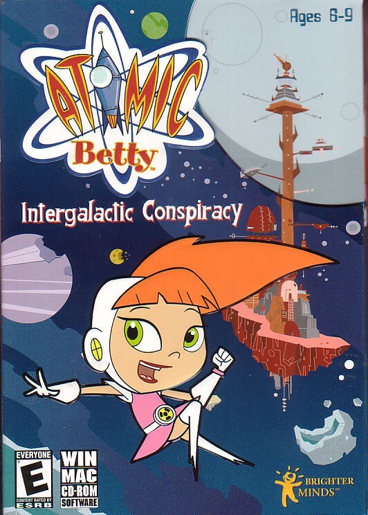 Atomic Betty INTERGALACTIC CONSPIRACY Puzzle Windows Mac PC Game NEW!