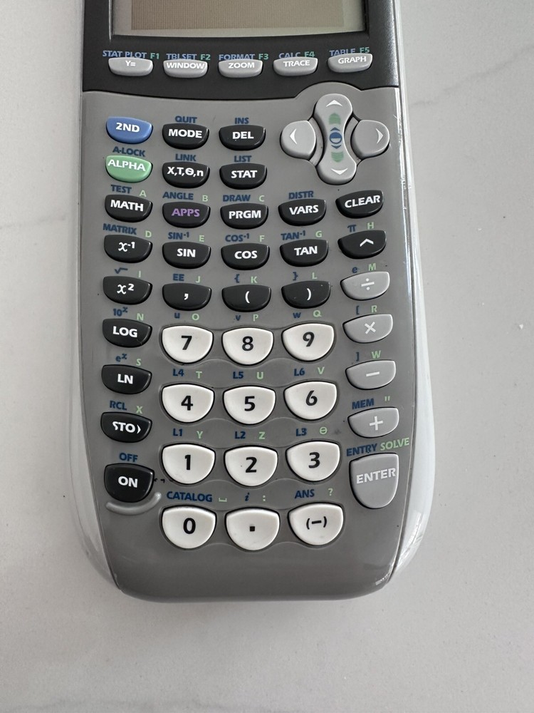 Texas Instruments TI-84 Plus Silver Edition Graphing Calculator With Cover