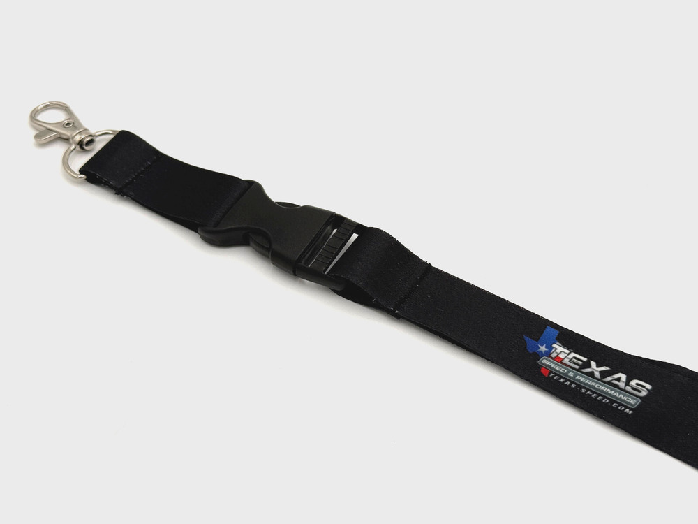 Texas Speed & Performance Racing Lanyard w/ Detachable Quick Release Buckle