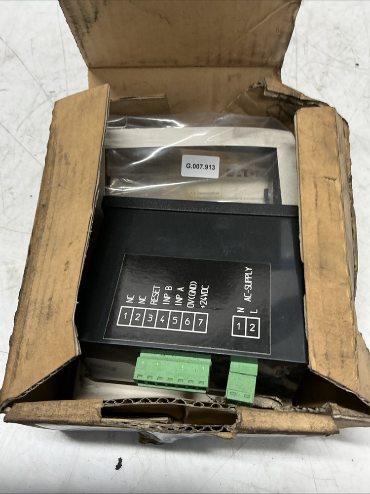 Eaton E5-496-E0401 LED Multifunction Counter/Timer/Ratemeter W-939