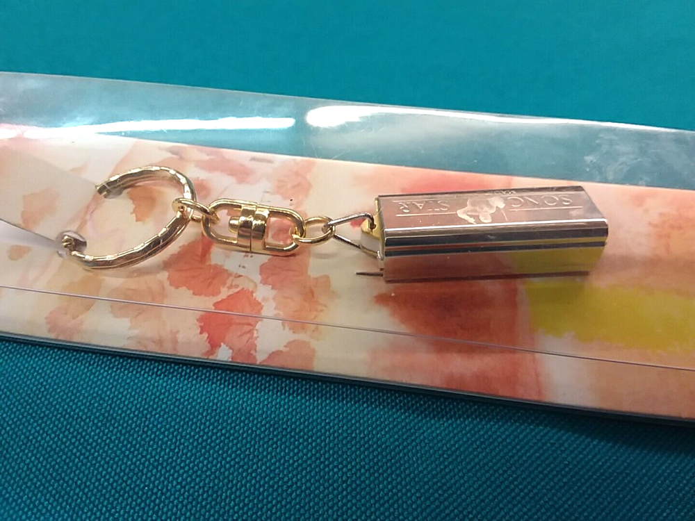 Suzuki ~ Song Star K-1200 ~ Silver Keychain Harmonica ~ NEW