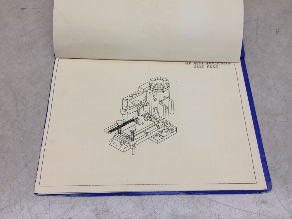 ETCO Mini Applicator Side Model 51665/66/85 Crimp Press Tool Manual Guide