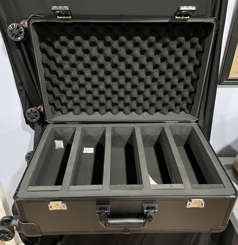 Slab Case 5 Row Trolley Case with Wheels