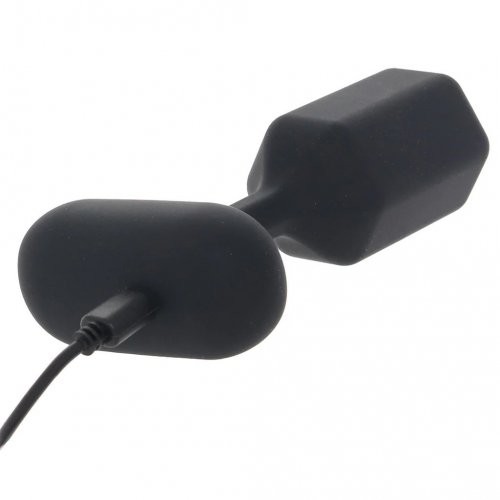 LEVELZ: Hexagonal Vibrating Silicone Anal Plug