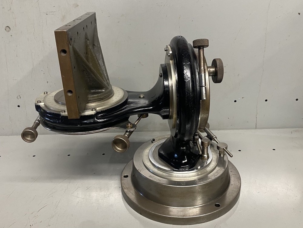 Vintage Angle Machinist Table Precision Machining Fixture Angle Computer Co.