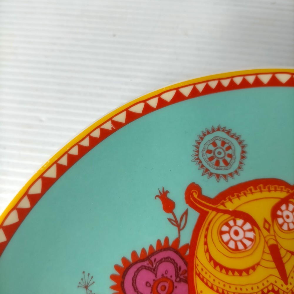 T2 Saucer Plate Owl Design