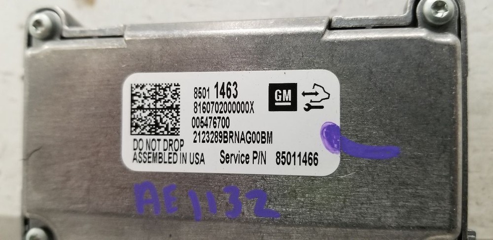 24 CHEVY SILVERADO 1500 FRONT FACING CAMERA WINDSHIELD MOUNTED 85011463