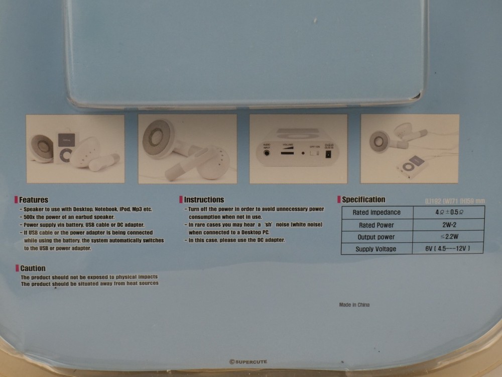 SUPERCUTE 500XL Speakers | OPEN BOX