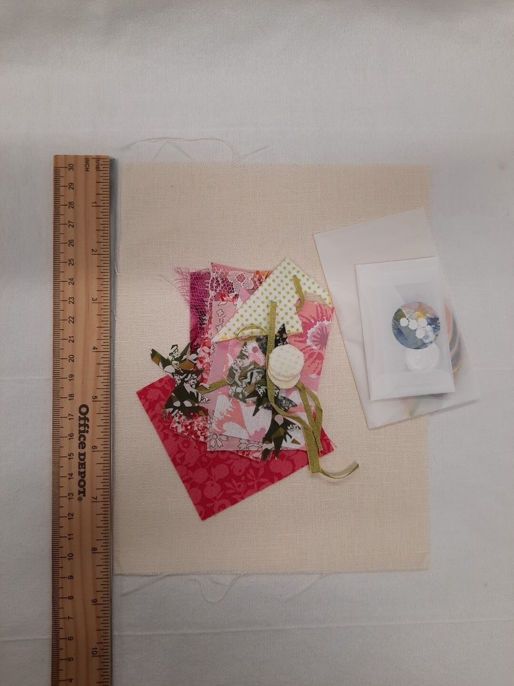 Gorgeous Wattle & Loop Handmade Slow Stitching Kit ~ Cosmos