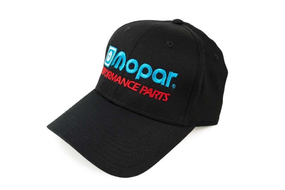 Mopar M Performance Omega Logo Black Hat Cap - Shipped in a Box