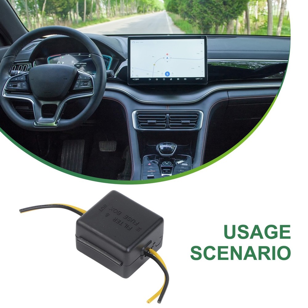 Efficient Power Relay Filter to Solve Rear Camera Issues 12V Car Power Supply
