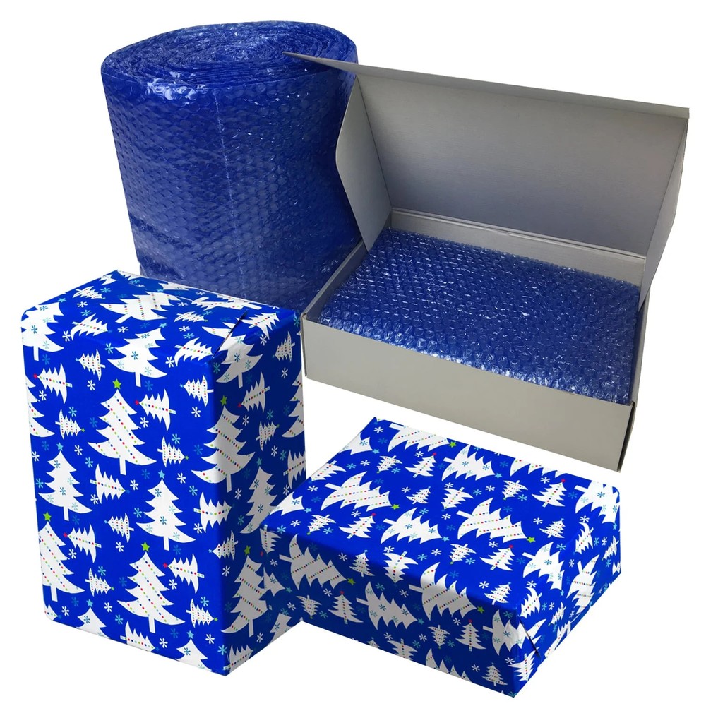 60 Foot Bubble Wrap Blue 12 Inch Wide