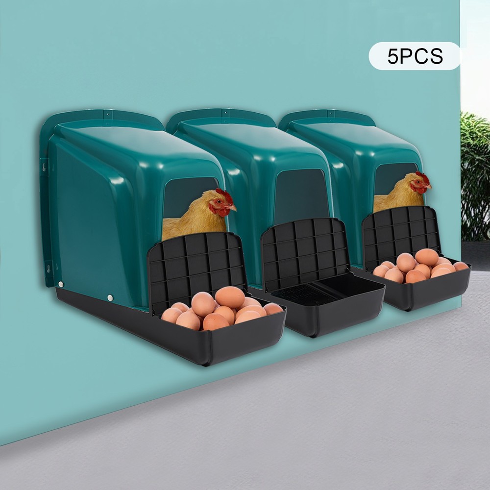 5pcs Nesting Boxes for Chicken Coops,Chicken Nesting Box for Laying Eggs SALE