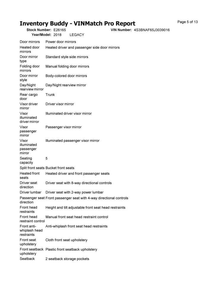 Camera/Projector Camera Windshield Mounted Upper Fits 18 LEGACY 12813598