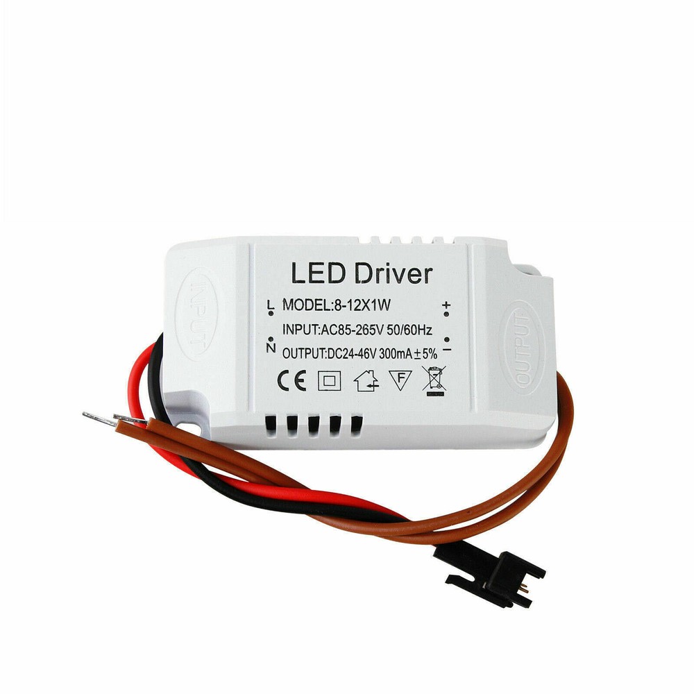 8W-12W 18W - 25W 300mA LED Ceiling Light Lamp Power Supply Driver Transformator