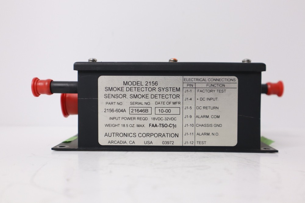 Autronics Model 2156 Smoke Detector Sensor 2156-604A